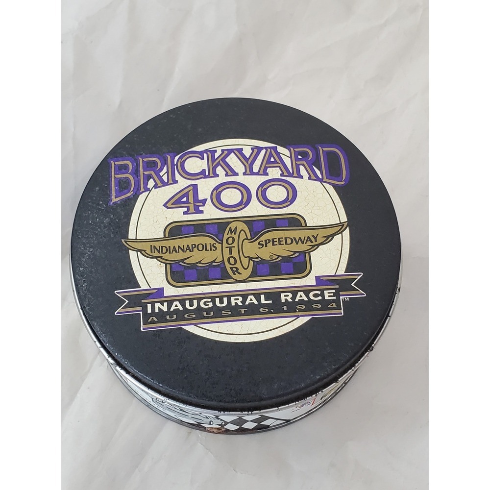 Zippo Lighter Brickyard 400 Inaugural Race 1994 Solid Brass with Collectible Tin